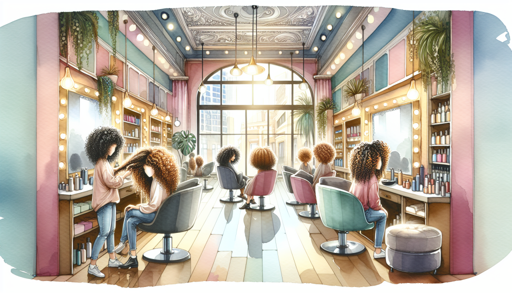 curly hair salon near me